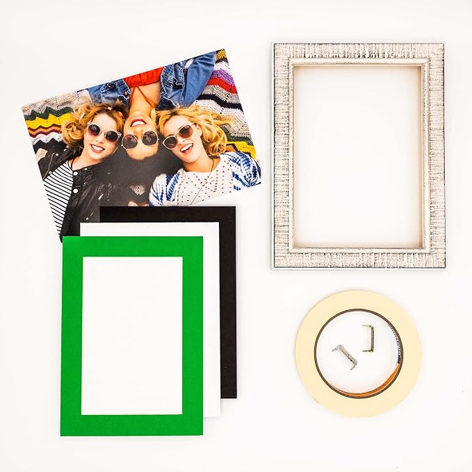 8x10 Mat for 12x16 Frame - Precut Mat Board Acid-Free Bright Green 8x10 Photo Matte For a 12x16 Picture Frame, Premium Matboard for Family Photos, Show Kits, Art, Picture Framing, Pack of 100 Mats - Image 4