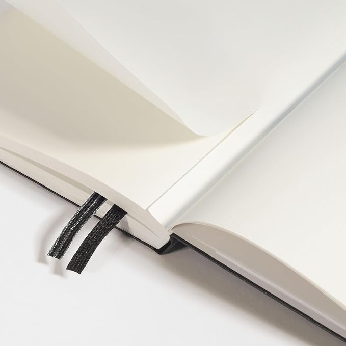LEUCHTTURM1917 - Notebook Hardcover Medium A5-251 Numbered Pages for Writing and Journaling (Powder, Dotted) - Image 4