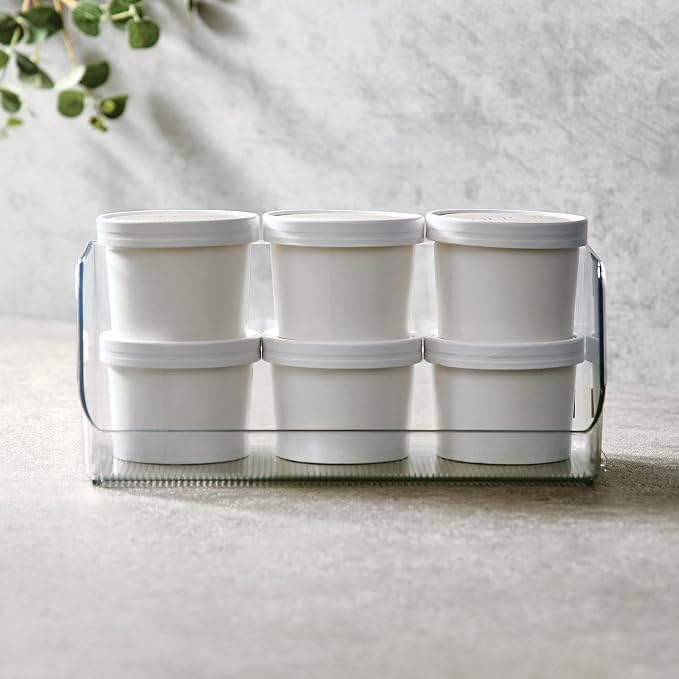 iDesign Stackable Open-Front Storage Bins, Set of 3, Clear | Kitchen and Pantry Organization - Image 8