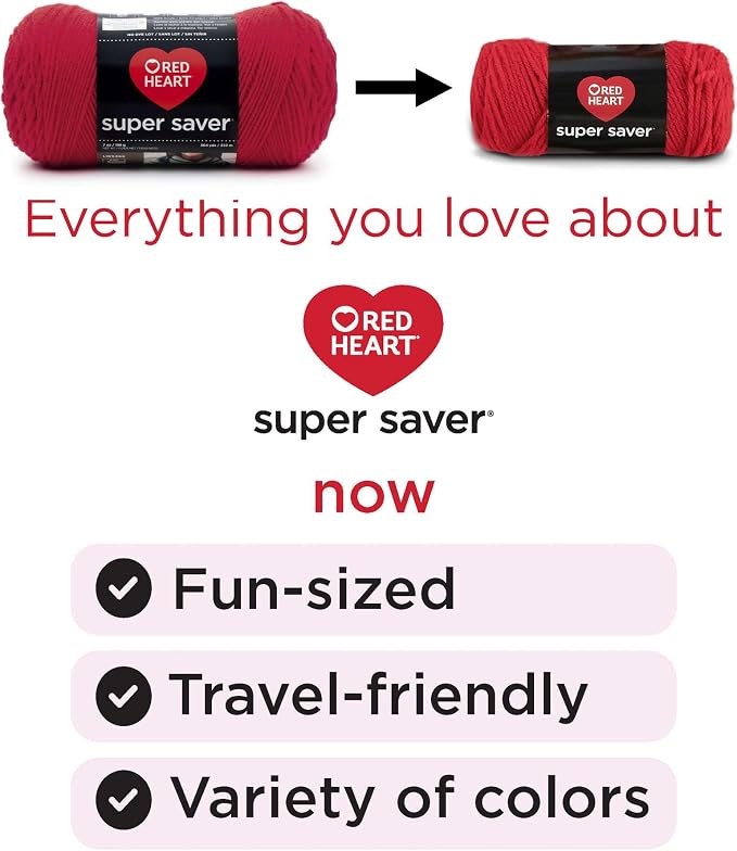 Red Heart Super Craft Kit Brights, Yarn for Crocheting and Knitting - Image 8