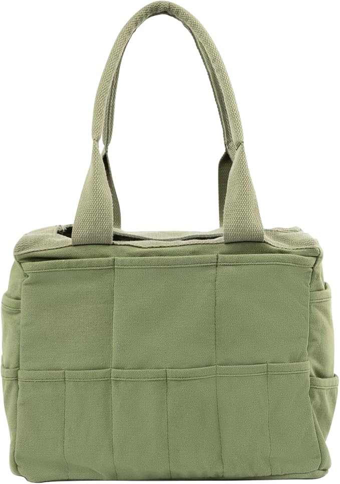 Soolla Studio Bag: Art Supply Storage Organizer & Pottery Tool Bag, Washable Tote, Yarn Bag, Crochet, 30 Pockets, 15+ Colors - Image 5