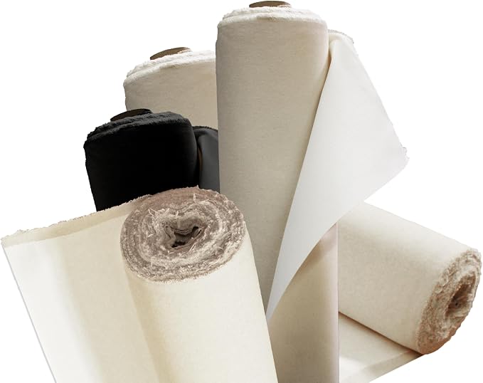 Canvas Rolls for Painting Large Blank Canvas Fabric by the Yard. 84"x6 Yd (18 Ft) 13oz Primed Artist Canvas Roll- Cotton Duck, Unstretched Cloth, Quality Fabric for Painters, SDK Murals, Backdrops - Image 8