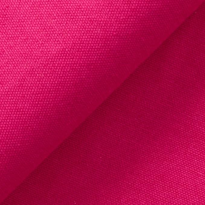 Cotton Duck Canvas Fabric Heavy Duty Outdoor 10 Oz Thick Cloth Material By The Yard & Roll Wholesale - Fuchsia (10 Yards) - Image 3