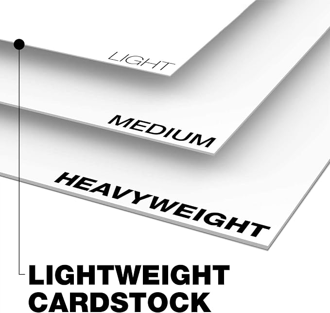Springhill White 11” x 17” Cardstock Paper, 90lb, 163gsm, 250 Sheets (1 Ream) – Premium Lightweight Cardstock, Printer Paper with Smooth Finish for Greeting Cards, Flyers, Scrapbooking – 015110R - Image 2