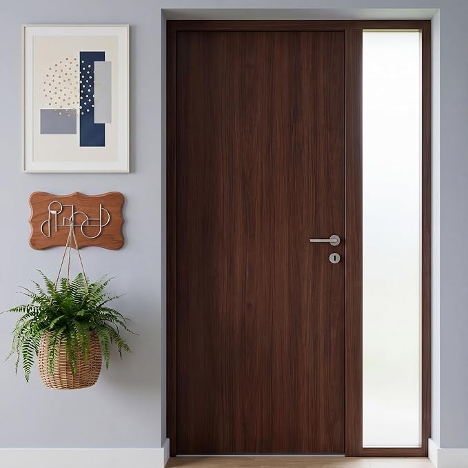 12 Pcs Blank Wooden Plaques for Crafts Unfinished Wood Signs for DIY Projects Hanging Signs, 6 Styles for Weddings Home Decor and Door Wall Art Activities Decoration(Brown) - Image 8