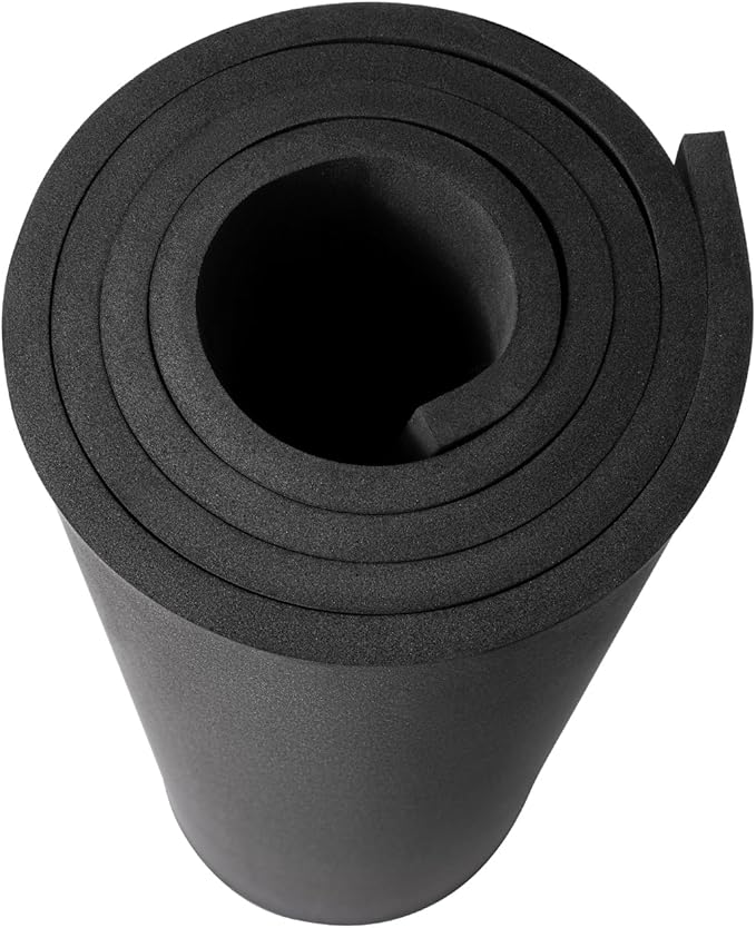 AMZQNART 10mm EVA Foam Sheets Roll 39x59in Black for Cosplay DIY 90kg/m3 | High Density, High stability, Craft Armor and Weapons, Halloween Costumes, Christmas, Easter, Thanksgiving by AMZQNART