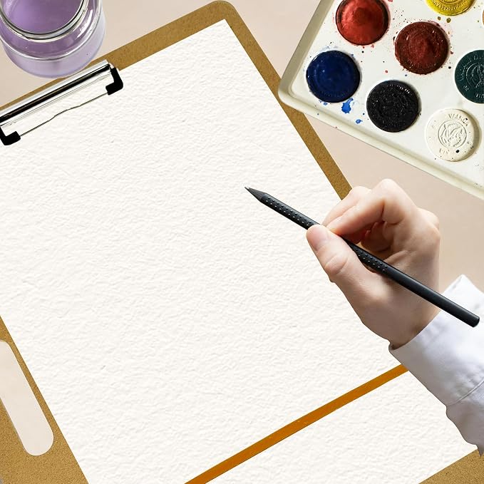 2Pcs 14" x 18" Drawing Board, Artist Sketch Boards with Handle for Drafting Art, Portable Wooden Clipboard for Class or Studio Fit in Artists Tote - Image 8