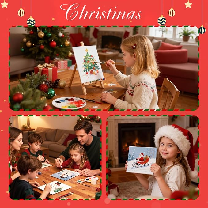 72 Pcs 5x7inch Small Canvas Boards for Kids Painting,Flat Panels | Gesso Primed Acid-Free 100% Cotton for Acrylics Oil Watercolor Tempera Paints - Image 8