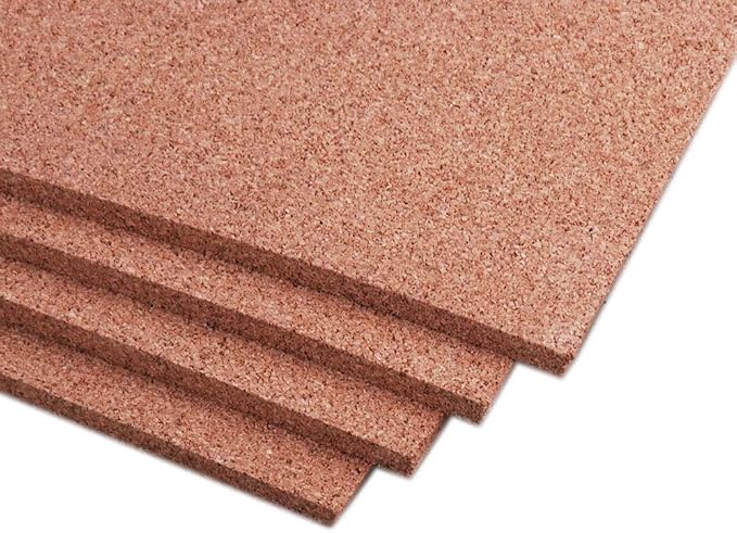 Manton Cork Premium Cork Sheet - 4' x 8' x 1/2", 100% Natural Facing Grade Material for Bulletin Boards, Decorative Photo and Message Push Pin Displays - Perfect for Home, School, and Office - Image 3