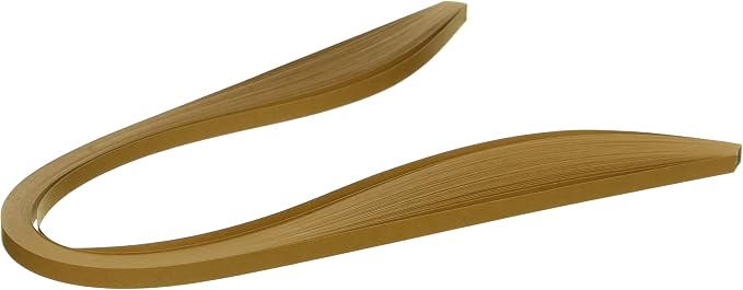 Quilled Creations Quilling Paper, 1/4-Inch, Light Brown, 50 Per Package by Quilled+Creations