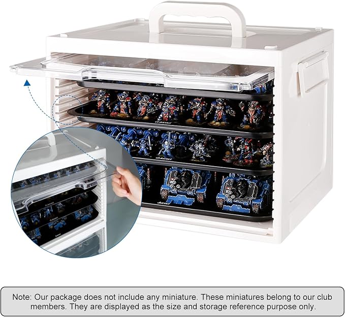 Jucoci Miniatures Storage Case Miniatures Transport Case - Image 7