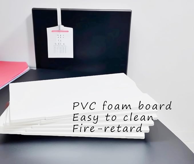 YFS White Horizontal Paper Storage Tray, Multi-Layer Desk Document Holder, 18 1/8" × 13 3/16" × 12 9/16" Large Capacity Mail Organizer for Office School Home（5 Tier-Horizontal） - Image 2