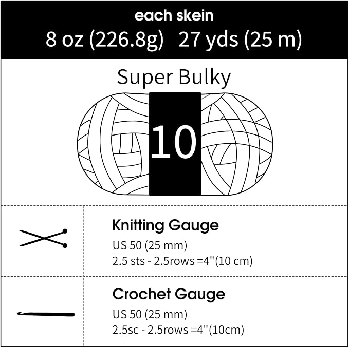HOMBYS Sage Green Chunky Chenille Yarn for Crocheting, Bulky Thick Fluffy Yarn for Knitting,Super Bulky Chunky Yarn for Hand Knitting Blanket, Soft Plush Yarn, 18 Jumbo Pack (27yds,8 oz Each Skein) - Image 3