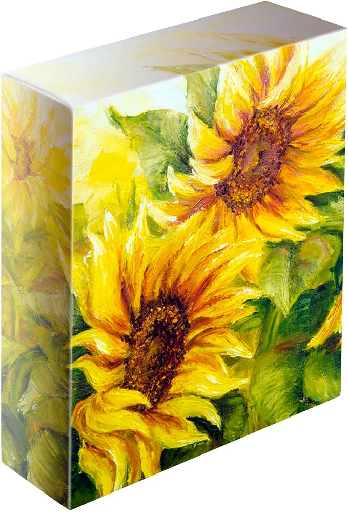 Creative Mark The Edge Deluxe Cotton 2-1/2 in. Deep Stretched Canvas for Painting, 11x14 9-Pack, 14oz. Primed Weight, Universal Archival Priming, Medium Tooth, Frameless Artwork Canvas for Painters - Image 4