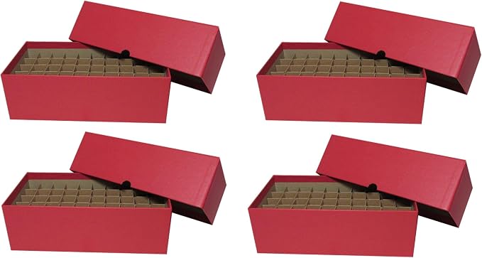 Coin Roll Box for 50 Rolls or Tubes of Cents by Guardhouse Four Pack by Unknown