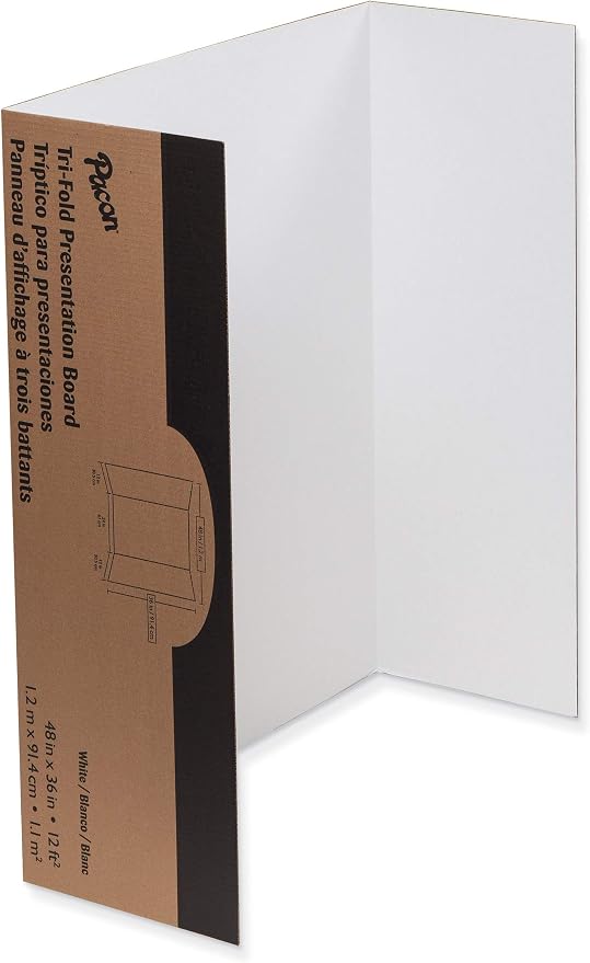 PAC3763 - Pacon Spotlight White Headers Corrugated Presentation Board - Image 2