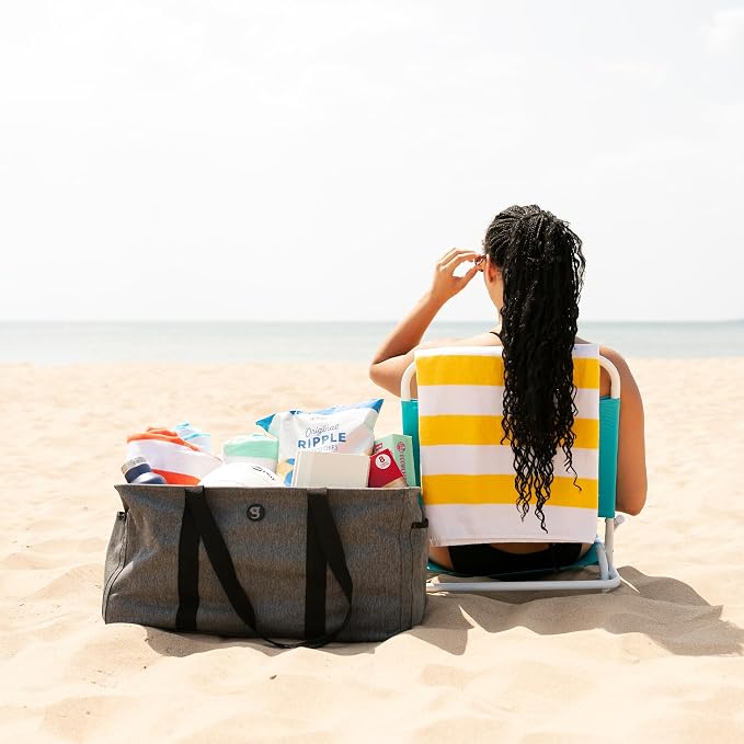 geckobrands Large Utility Tote - Durable Multipurpose Bag for Beach, Travel, Shopping & Outdoor Activities - Image 6