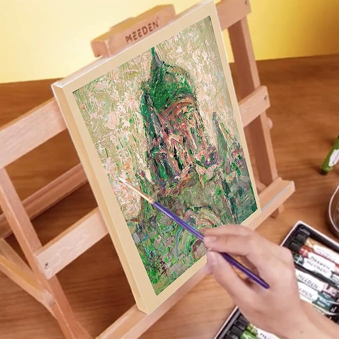 MEEDEN Unfinished Wood Canvas Board: 3/4” Deep 4x6” Wooden Canvas Panel Pack of 6 - Blank Cradled Wood Art Board for Painting - Image 6