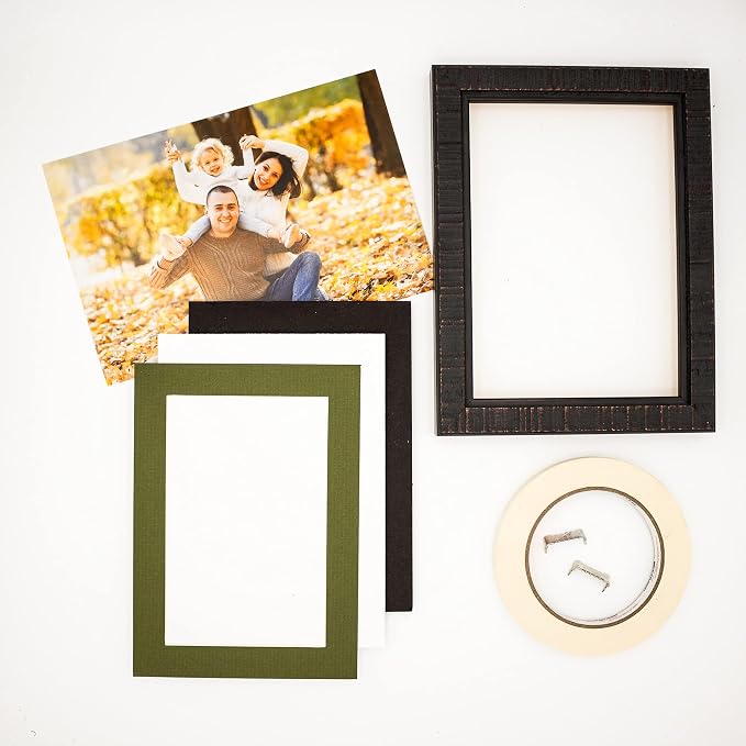 11x14 Mat for 12x16 Frame - Precut Mat Board Acid-Free Dill Green 11x14 Photo Matte For a 12x16 Picture Frame, Premium Matboard for Family Photos, Show Kits, Art, Picture Framing, Pack of 25 Mats - Image 5