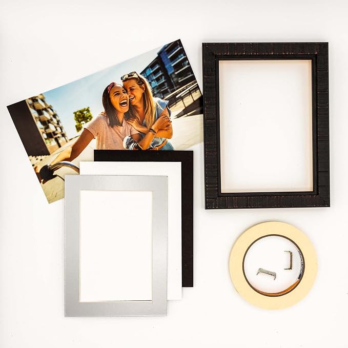 8x10 Mat for 16x20 Frame - Precut Mat Board Acid-Free Metallic Silver 8x10 Photo Matte For a 16x20 Picture Frame, Premium Matboard for Family Photos, Show Kits, Art, Picture Framing, Pack of 10 Mats - Image 5