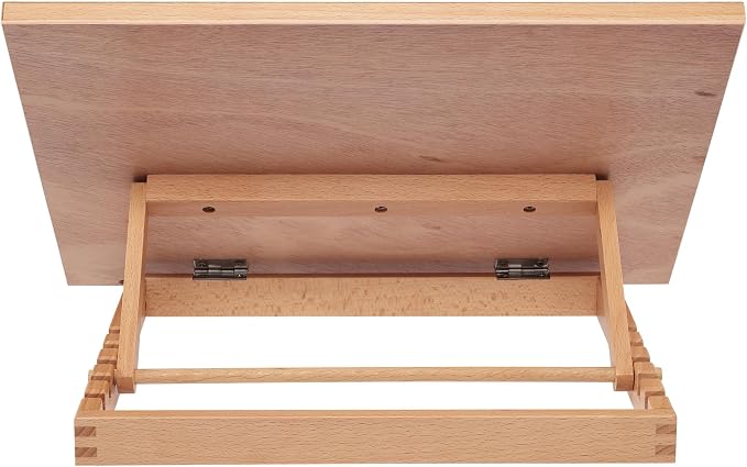 SoHo Urban Artist 12x16-5 Pack - Adjustable Portable Drawing Board Stand Easel, 5 Positions, Natural Beechwood Finish - Image 4