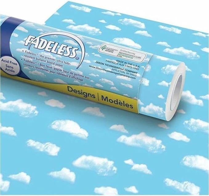 Fadeless Bulletin Board Paper, Fade-Resistant Paper for Classroom Decor by Fadeless%C2%AE