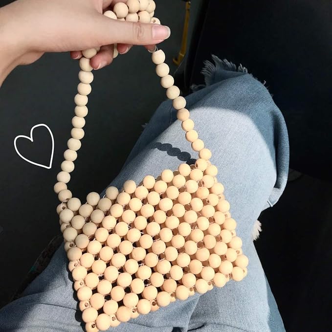 300Pcs Natural Wooden Beads DIY Unfinished Wood Ball Handmade Round Necklace for Making Jewelry Bracelet Crafts Decorations - Image 7