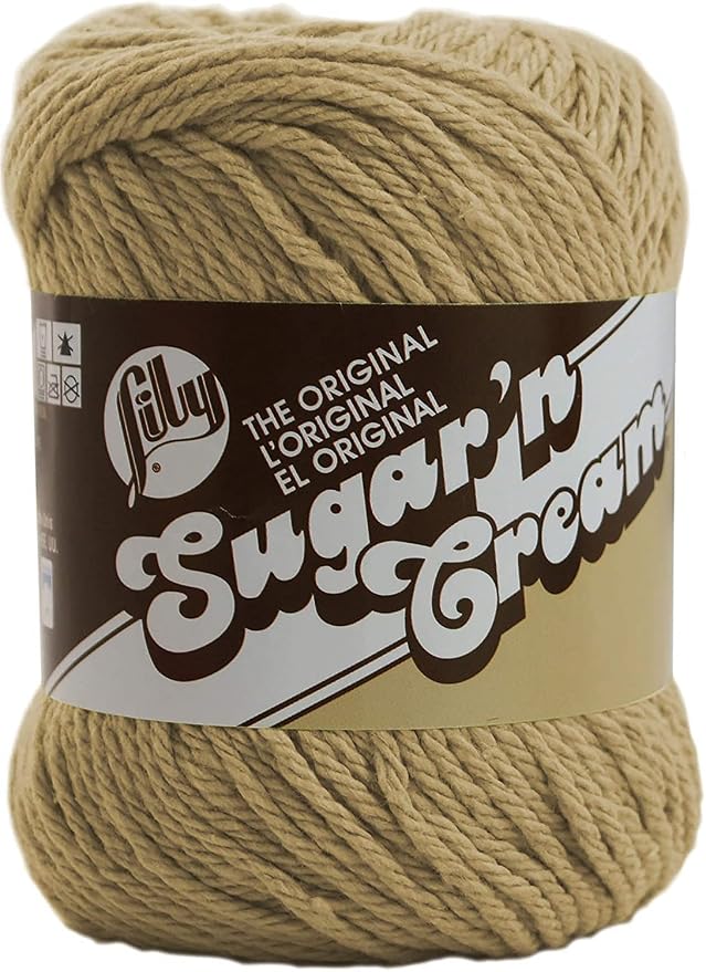 Lily Sugar'N Cream Jute Yarn - 6 Pack of 71g/2.5oz - Cotton - 4 Medium (Worsted) - 120 Yards - Knitting/Crochet - Image 2