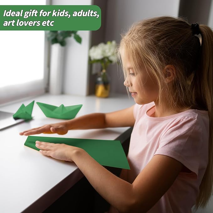 100 Sheets Green Card Stock 8.5 x 11in,250GSM 92lb Green Cardstock Card Stock Construction Paper,Heavy Weight Printer Paper for Invitations, Stationery Printing, Scrapbooking,Crafts, DIY Cards - Image 6