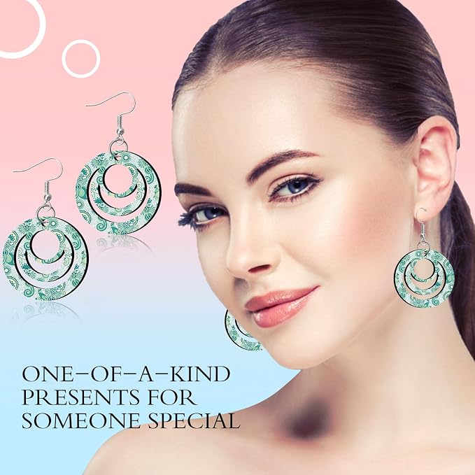 1250 Pieces Sublimation Earring Blanks Bulk DIY Jewelry Craft Making Kit with 250 Earing Hooks 250 jump Rings 250 Ear Plugs,125 Earring Cards Holder and Clear Package Bags for Birthday Gifts Supplies - Image 4