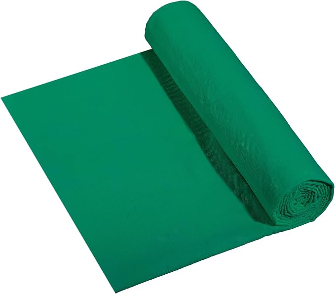 10oz Natural Cotton Blend Canvas Fabric, Duck Canvas Fabric, 60'' Wide for Arts & Crafts, Painting, Handmade Home Decor (Green, 1 Yard) by K-Musculo