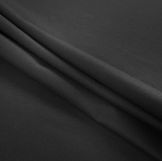 AK TRADING CO. Muslin Fabric/Textile - Draping Fabric - Black 10 Yards Medium Weight - 100% Cotton (60in. Wide) - Image 5