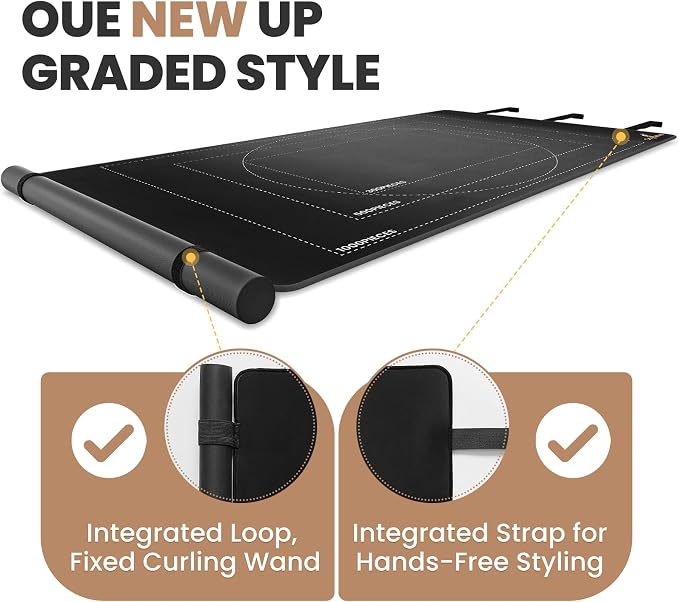 Puzzle Roll Up Mat, All-in-One Jigsaw Puzzle Mat with 6 Sorting Trays – 39.4” x 23.6” Non-Slip Rubber Back & Smooth Surface, Portable Puzzle Mat for 1000 Pieces, Puzzle Accessories Gift for Adults - Image 6