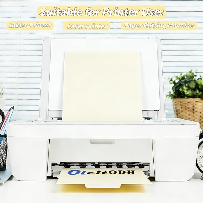 Cream Cardstock Paper 8.5 x 11 in, 100 Sheets, 180 GSM 65 lb | Thick cover stock for card making, printing, drawing, scrapbooking, cutting, crafts, and classroom projects. - Image 4