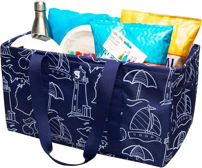 geckobrands Large Utility Tote - Durable Multipurpose Bag for Beach, Travel, Shopping & Outdoor Activities - Image 3