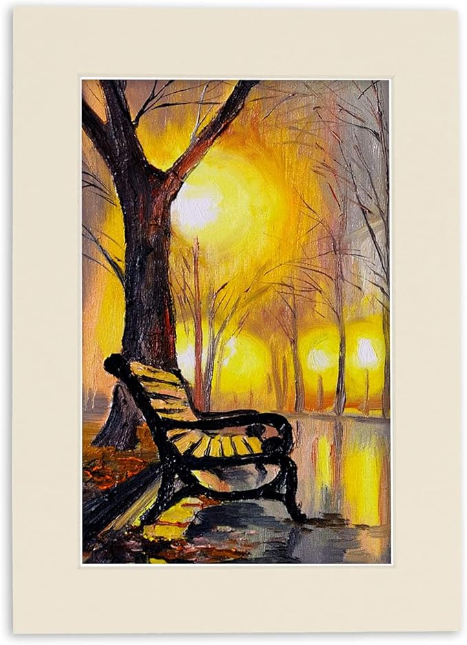 8x12 Mat for 11x14 Frame - Precut Mat Board Acid-Free Textured Cream 8x12 Photo Matte For a 11x14 Picture Frame, Premium Matboard for Family Photos, Show Kits, Art, Picture Framing, Pack of 25 Mats - Image 8