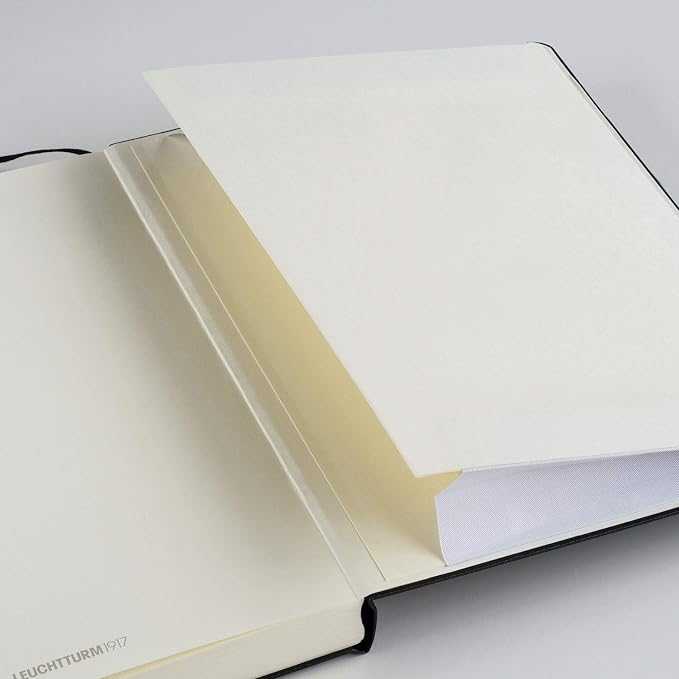 LEUCHTTURM1917 - Notebook Hardcover Master Classic A4+ - 235 Numbered Pages for Writing and Journaling (Navy, Ruled) - Image 5