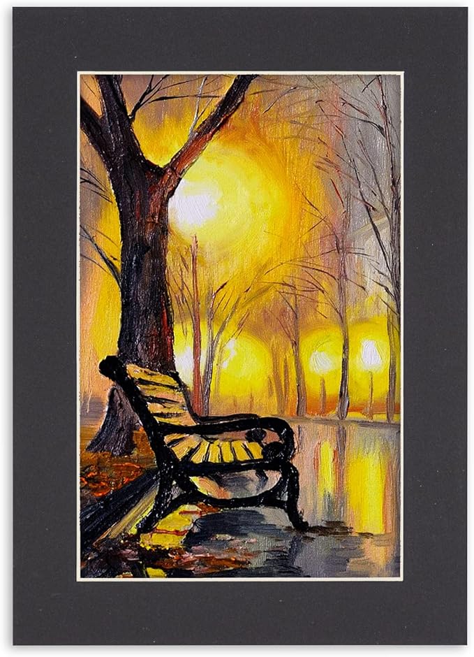 8x10 Mat for 12x16 Frame - Precut Mat Board Acid-Free Black 8x10 Photo Matte Made to Fit a 12x16 Picture Frame, Premium Matboard for Family Photos, Show Kits, Art, Picture Framing, Pack of 25 Mats - Image 8