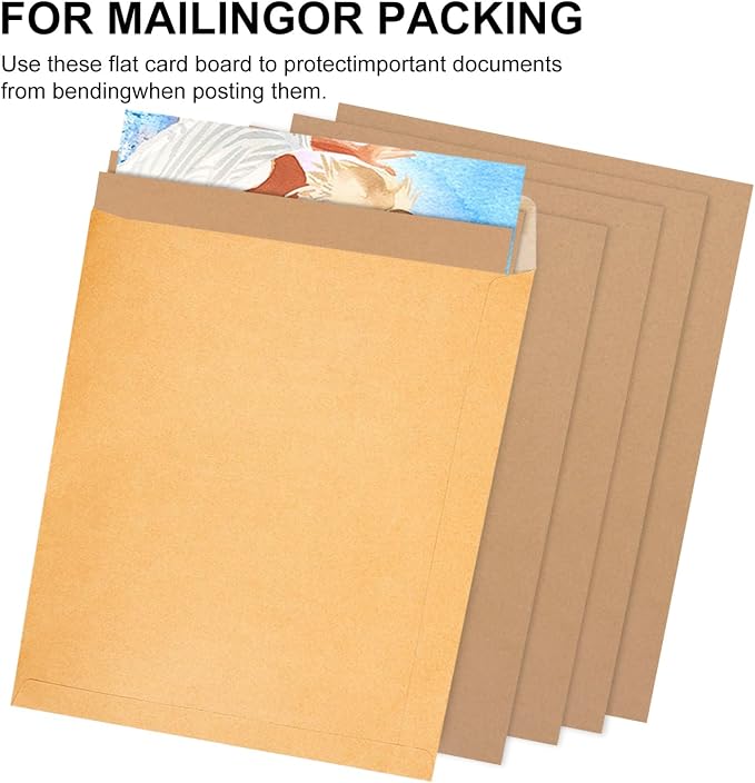 80 Pack 11"x 17" Corrugated Cardboard Sheets, 2 mm Thickness | Flat Cardboard Layer Pads , Flexible Packaging Inserts for Shipping, Mailing, and Crafts - Image 7