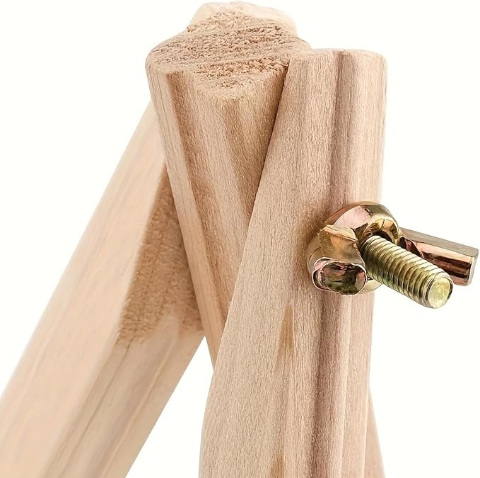 Mini Wooden Easels – Pack of 10 Small 7-Inch Adjustable Tabletop Stands for Art, Kids, Students, and Photo Display - Image 3