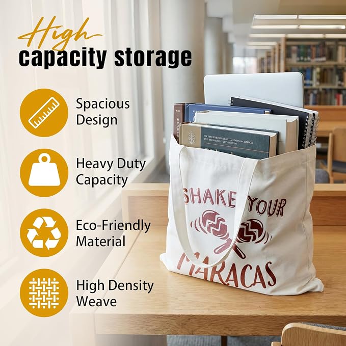 Custom Canvas Tote Bags Bulk with Logo 1 | 6 | 10 | 30 | 50 | 100 Pack Personalized Reusable Grocery Shopping Bags - Image 5