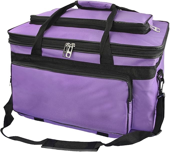 Starsouce Large Capacity Art Supply Organizer Tote Bag – Padded Craft Storage with Adjustable Shoulder Strap, Foldable Travel Caddy for Brushes, Markers, Sketchbook, Watercolor Palette & More - Image 3