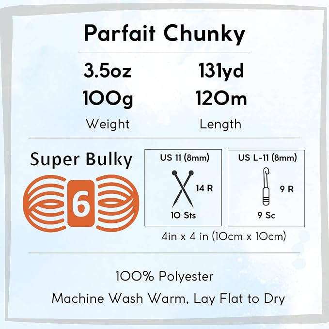 Premier Yarns Parfait Chunky Emerald 1150-30 | 3 Skeins, Same Dye Lot, Project Bag, #6 Super-Bulky, 100% Polyester, Ideal for Crochet or Knitting Baby Blankets, Scarves - Image 4