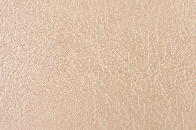 Wento Thick Faux Leather Fabric Soft Skin Grain PU Leather for Furniture Cover Reupholster Sofa Chairs Cushions Vinyl Upholstery (5 Yards, Beige) - Image 5