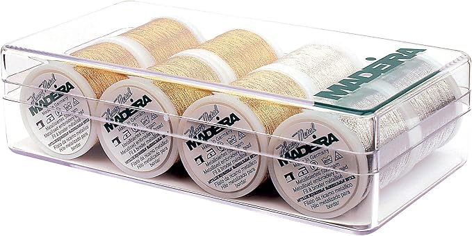 Madeira 40 Heavy Metal Gift Box 8ct Thread Set, Assorted - Image 2