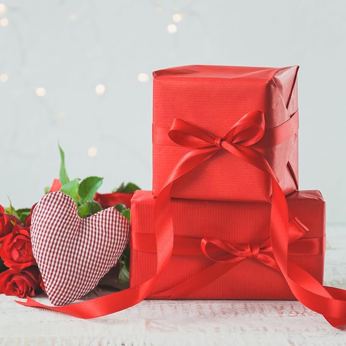Red Tissue Paper for Gift Bags - 500 Sheets 20 X 30 Inch Wrapping Tissue Paper Bulk Red Packaging Tissues for Gift Wrap Art Crafts DIY Filler Flower Valentines Christmas Birthday Wedding - Image 6