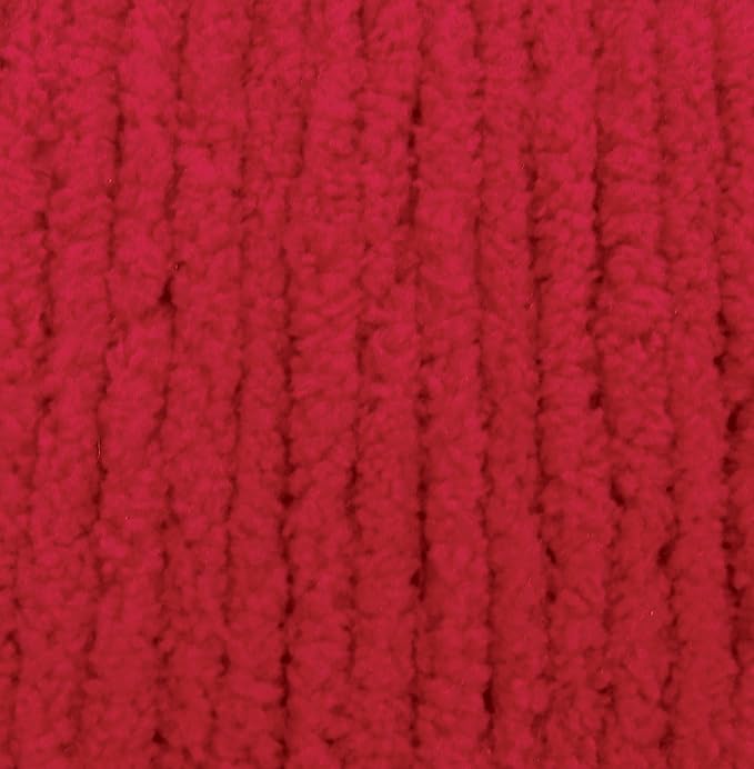 BERNAT BLANKET BRIGHTS YARN 300G 10.5 OZ, RACE CAR RED - Image 2