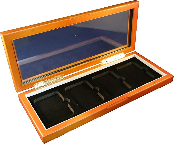 Guardhouse Glass Top Certified Coin Display Box (4 Coins) by Guardhouse