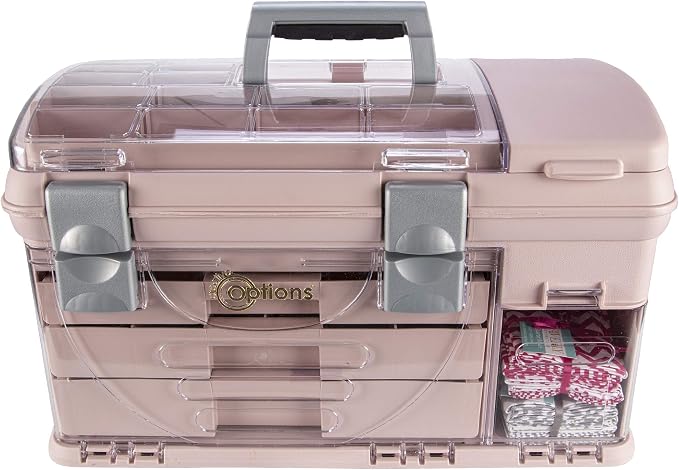 Large Three Drawer Organization System - Two Small Utility Stows | Battery, Jewelry, Small Parts, Craft, Sewing, Paint, Collectibles Storage - Image 5