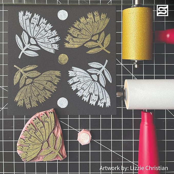 Speedball Water-Soluble Block Printing Ink, 5-Ounce Tube (Violet)